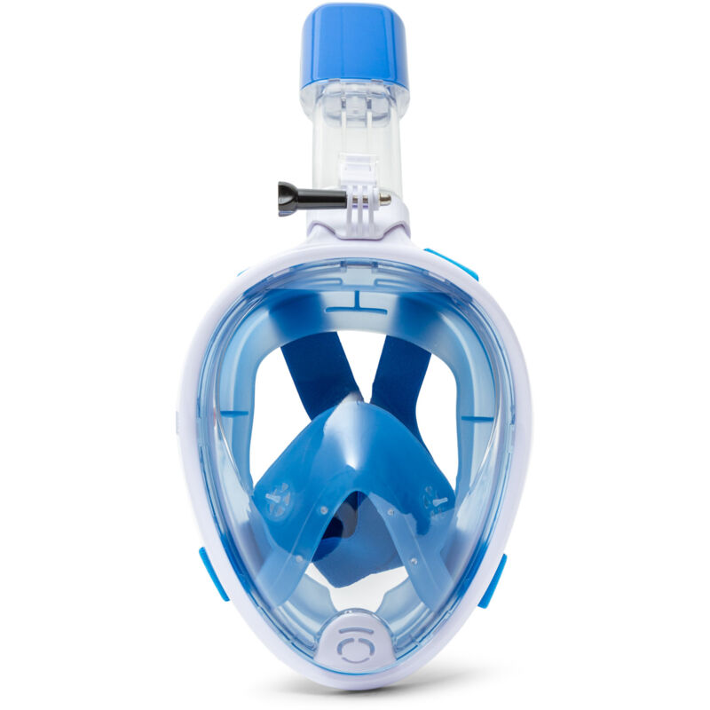 

Máscara de Snorkel S/M PRO Con Tubo Incorporado Azul - k2o
