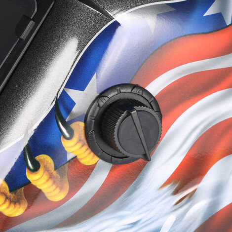 Mascara de soldadores de casco de soldadura con oscurecimiento automatico solar, Arc Tig Mig Grinding Eagle