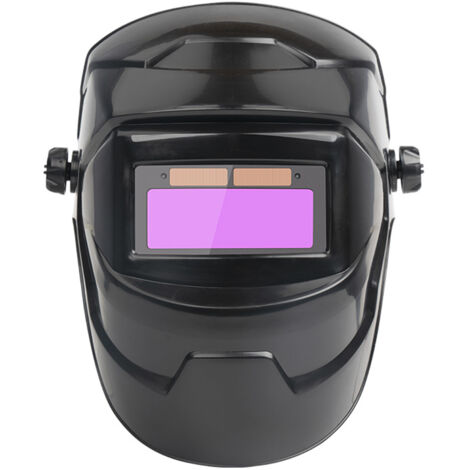 Máscara de soldadura autooscurecedora, recargable mediante energía solar, con gafas protectoras integradas y capucha de seguridad para soldadura TIG, MIG y MMA.