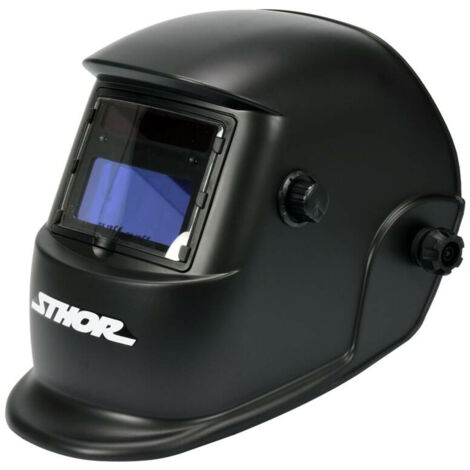 Máscara de soldadura con oscurecimiento automático POWERUP 74480, diseño ergonómico, ideal para trabajos de soldadura, alta protección, cómoda y fácil de usar, ajuste preciso.