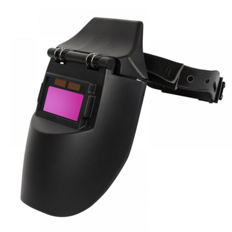 Máscara de soldadura solar montada en la cabeza, casco con atenuación automática, sensor de alta sensibilidad, fuente de alimentación solar
