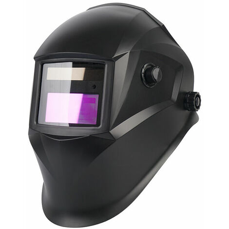 Máscara de Soldadura y Gafas Máscara de Soldadura, Máscara de Soldadura Automática con Gran Campo de Visión, Rango de Sombra Ajustable DIN 9-13, con 2 Sensores y 5 Lentes, para Soldadura Mig/Mag/Tig/A