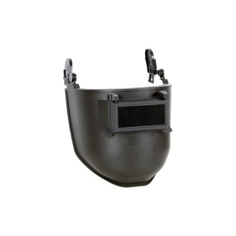 Máscara de soldar adaptable a casco de obra color negro con la normativa EN 175 / EN 166 11000193