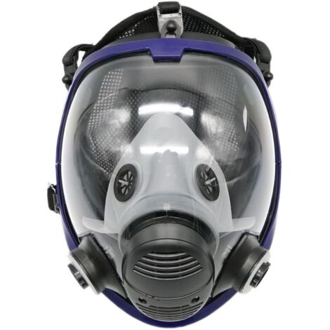 Máscara facial reutilizable para 6800 máscara de cara completa de silicona ampliamente utilizada en carpintería Protector de polvo pintura en aerosol para soldadura