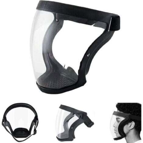 Máscara SuperProtectora - Máscara Facial Completa, Máscara Transparente Duradera, Máscara Transparente, Máscara Antivaho HD Reutilizable - Gafas con Tecnología Antivaho y Antiviento para Adultos