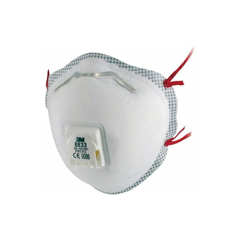 

Mascarilla De Protección Respiratoria 8833 En 149:2001 + A1: