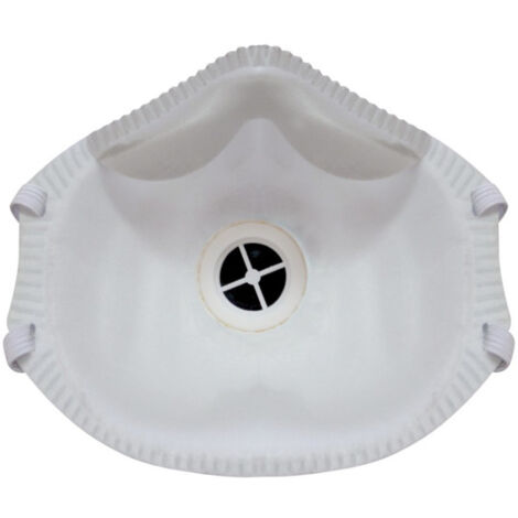 Mascarilla desechable con malla y válvula FFP2 NR D SAFETOP
