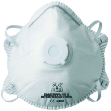 Mascarilla FFP2 con válvula  10 unidades