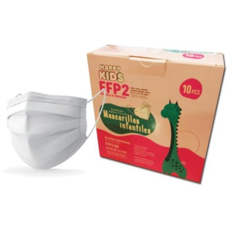 mascarilla finstock ffp2 infantil envase de 10 und (caja 10 unidades)
