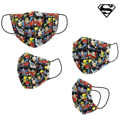 MASCARILLA INFANTIL  HOMOLOG DC COMIC