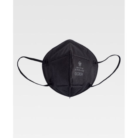 MASCARILLA MSK9055 FFP2 NR NEGRA S/VALV.