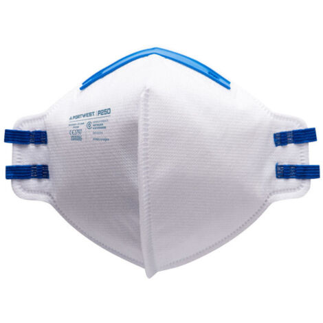 Mascarilla plegada plana vertical FFP2 P250
