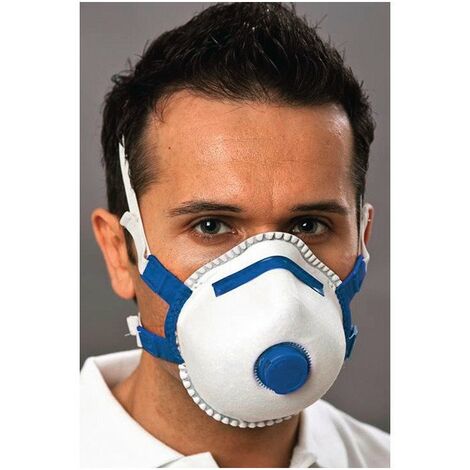 Mascarilla respiratoria Mandil FFP2 / Soft / V FFP2 / V NR con válvula de exhalación EKASTU
