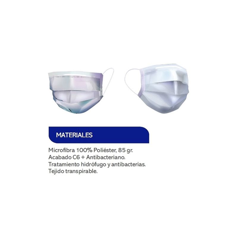 

Mascarilla reutilizable 25 lavados DS9209 Industrial Starter
