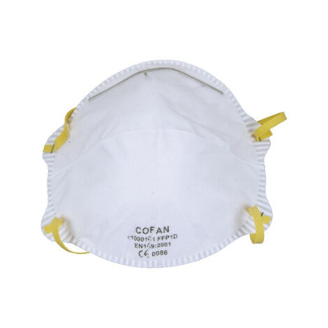 Mascarilla sin Filtro FFP1D (20 Unds)