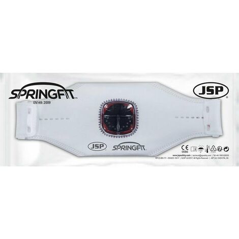 Mascarilla SPRINGFIT FFP3V (435). 10 unidades marca JSP
