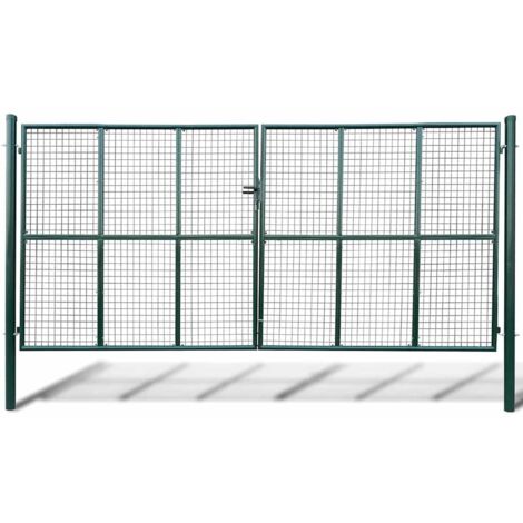 Maschen-Gartentor 400x175 cm