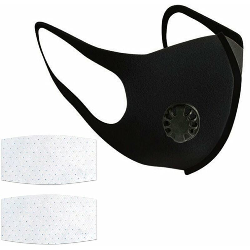 Maschera a valvola singola, con tampone filtrante