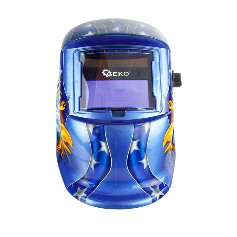 Image of Geko - maschera automatica lcd autoscurante saldatura casco saldare G01878