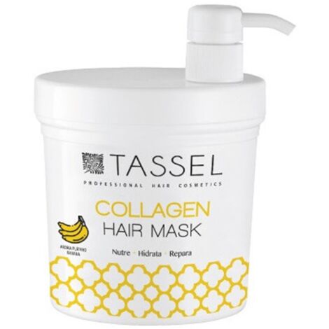 Maschera capillare Eurostil Tassel 1 L Banana