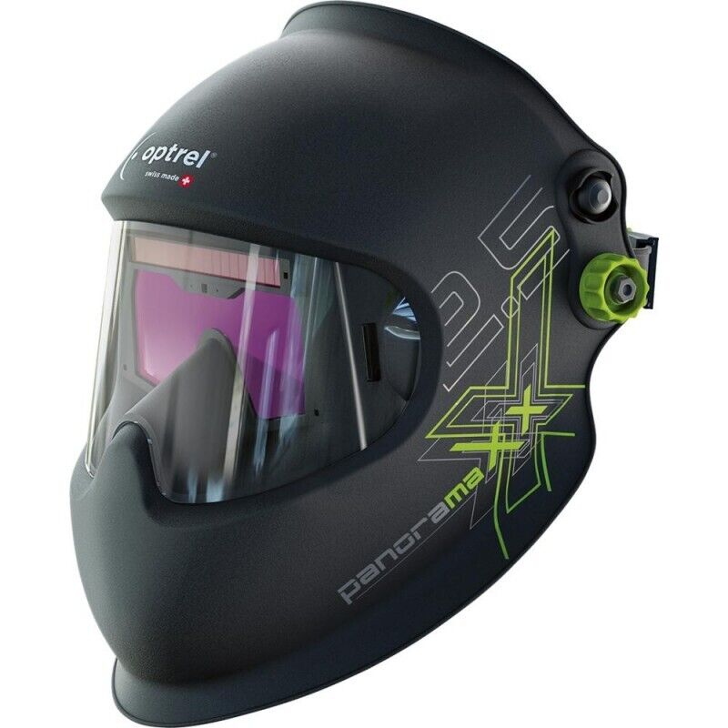 Casco Da Saldatore Panoramaxx 2.5 Nero 180x120mm Din 5 12 Krt.