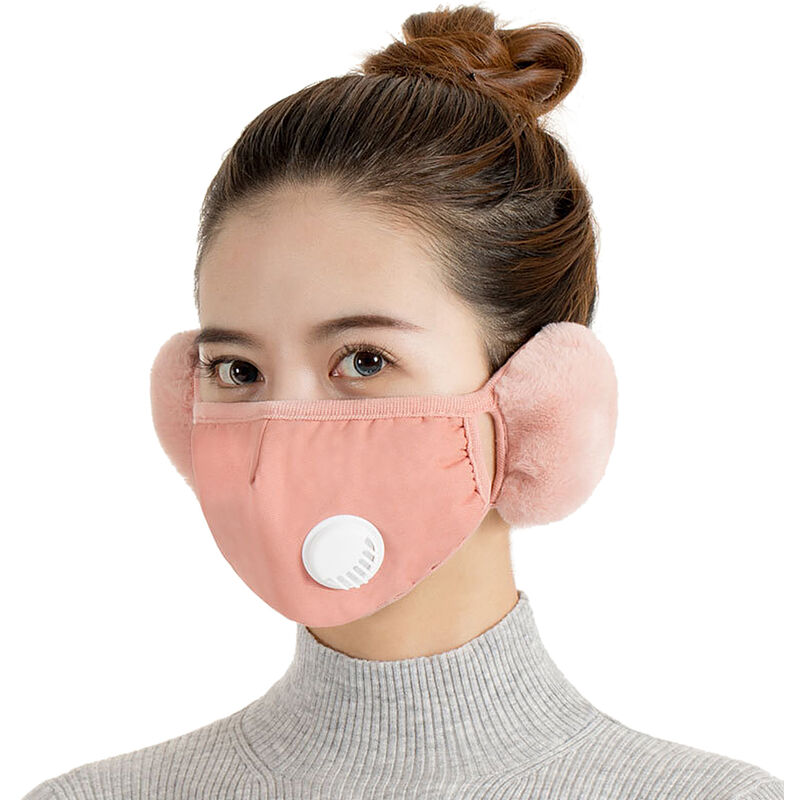Maschera facciale termica invernale con valvola