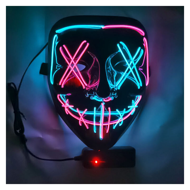 Maschera led Maschera per feste di Halloween