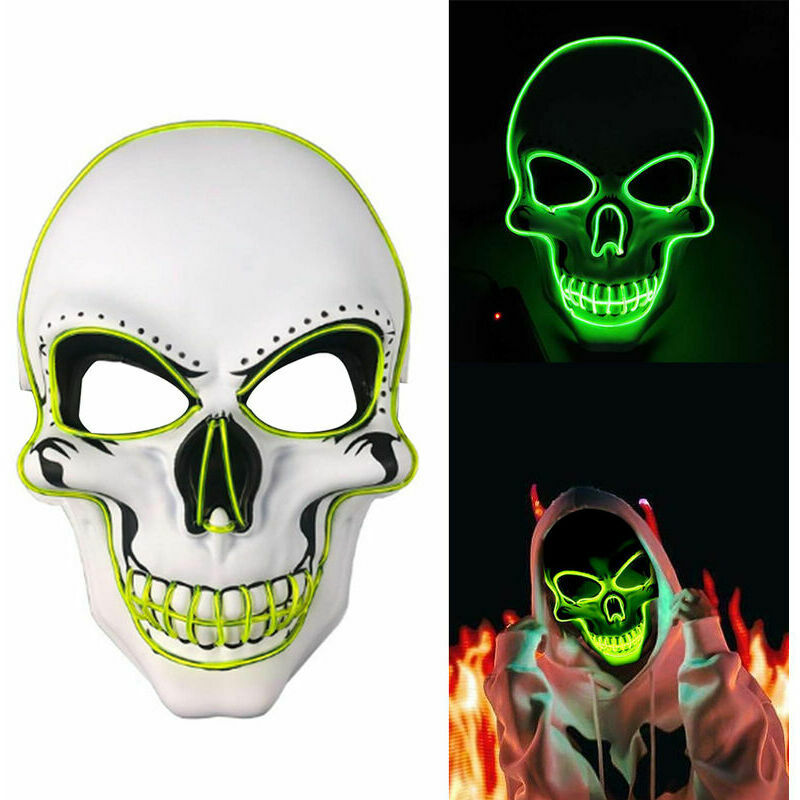Maschera luminosa a LED Maschera fluorescente