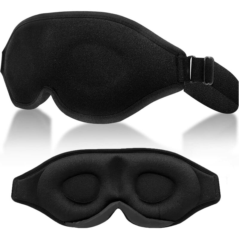 Maschera per dormire, maschera da notte con
