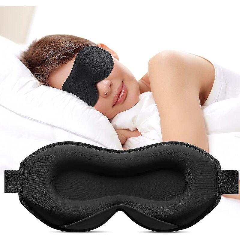 Maschera per dormire per donne e uomini, maschera