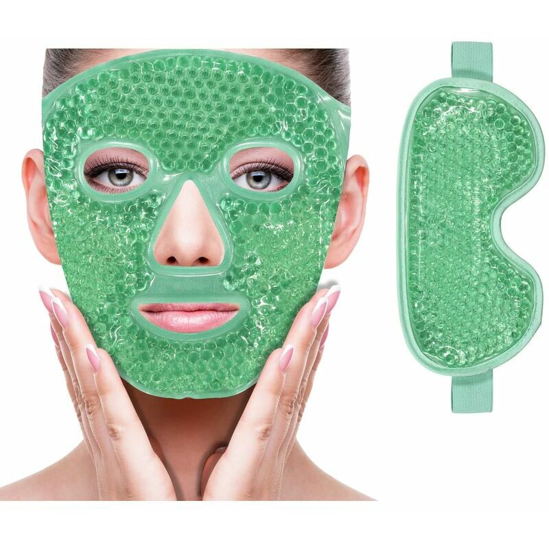 Maschera per gli occhi di ghiaccio rinfrescante