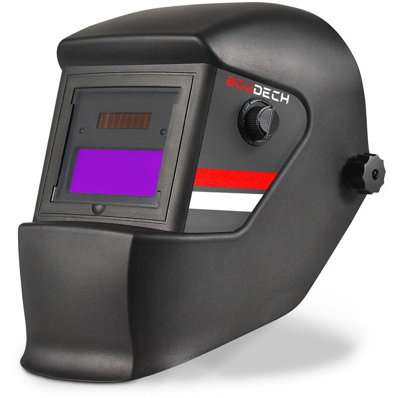 Image of Maschera per saldatura automatica con casco protettivo e schermo autoscurante