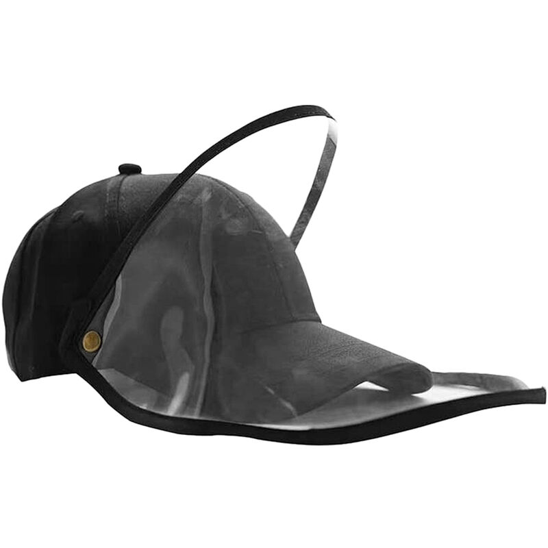 Image of Drillpro - Maschera protettiva antiappannamento antipolvere visiera parasole cappello da pescatore staccabile lavente