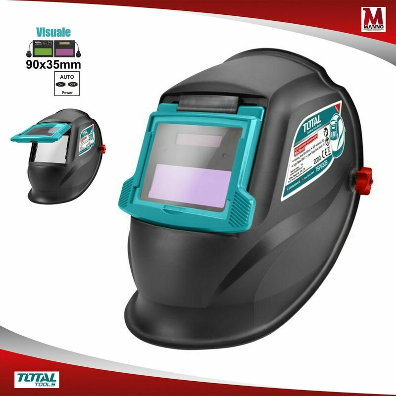 Image of Maschera casco saldatore saldatura automatica autoscurante Total