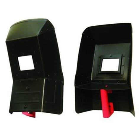 MASCHERE DI PROTEZIONE CURVE PER SALDATRICI mm.260x390x81 gr.290 - FER-292368