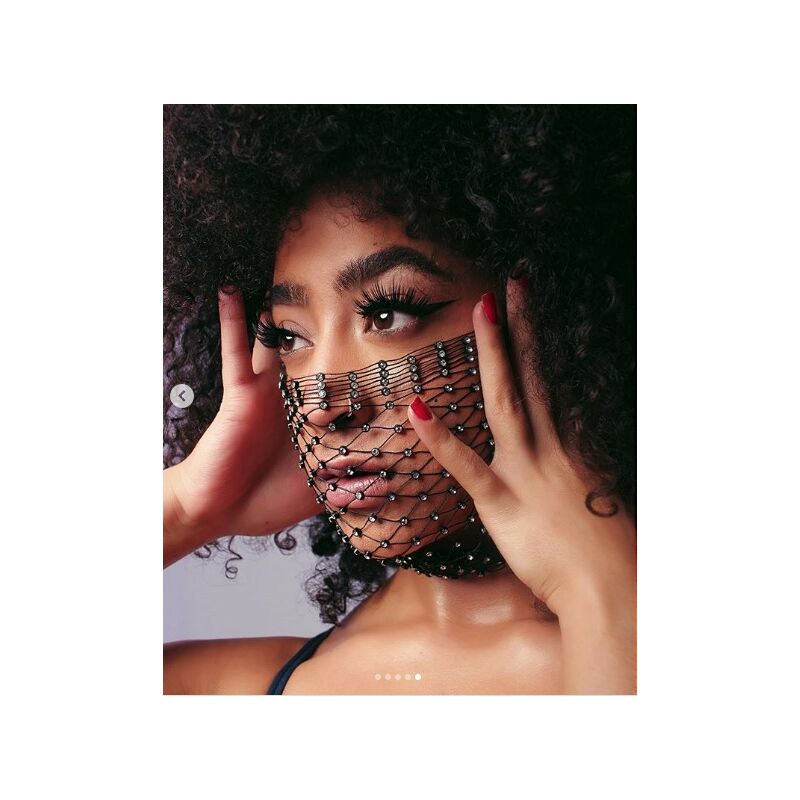 FVO - Maschere per il viso con strass scintillanti...