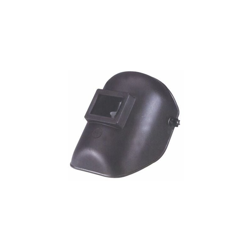 Image of Maschera a casco di sicurezza per saldare con crociera regolabile portavetro 75x98 mm.
