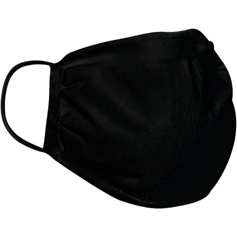 Mascherina filtrante lavabile - Nero - 80 Den light