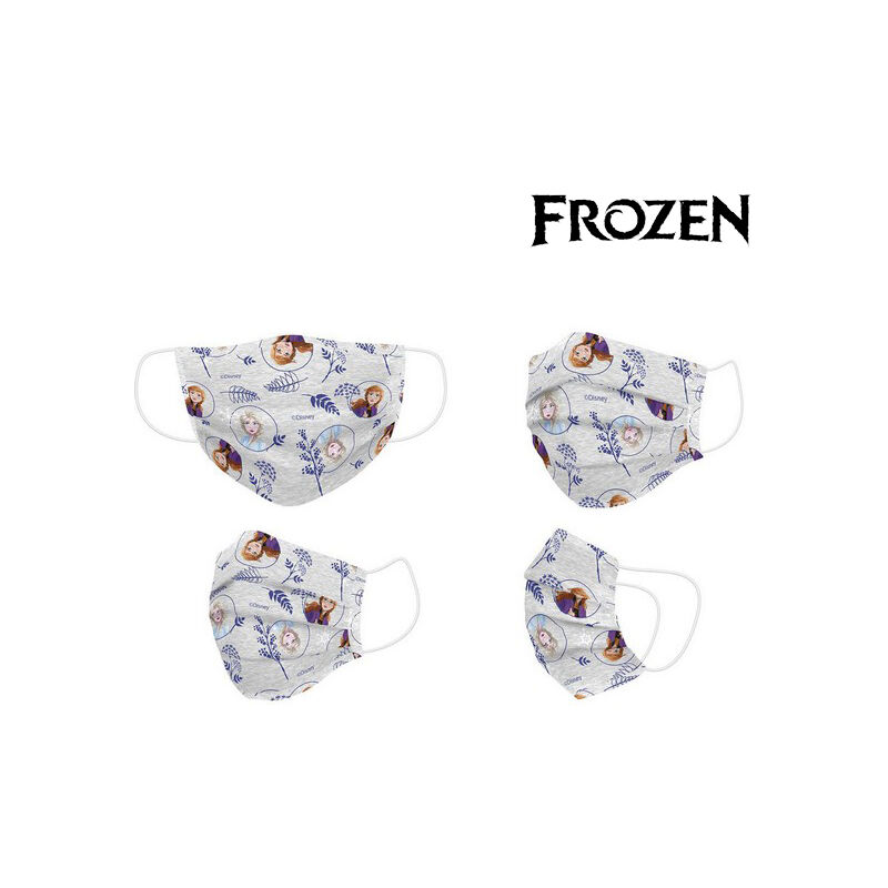 Image of Frozen - Mascherina Igienica Per bambini Grigio