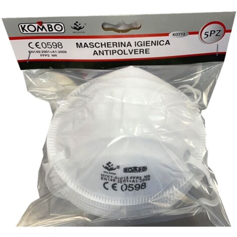 MASCHERINE FFP2 – CONFEZIONE DA 5 PEZZI