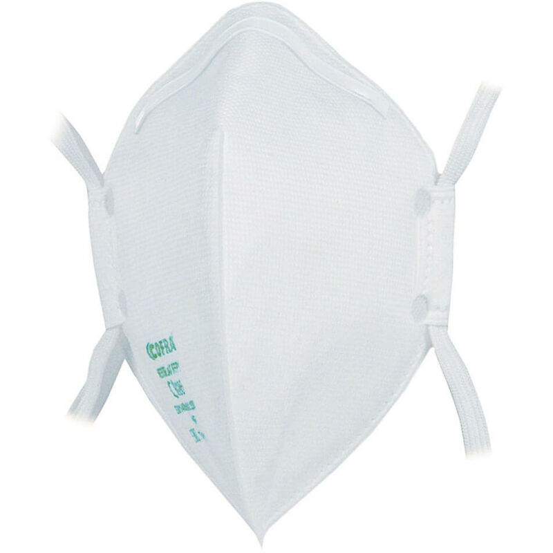 Mascherine pieghevoli FFP1 p/polv/fumi/nebbie PZ20...