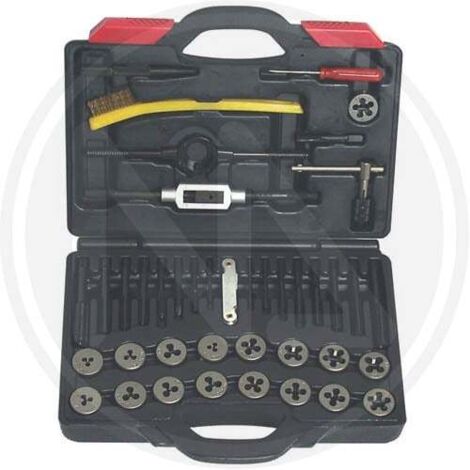 Maschi e Filiere In Serie 41 Pz Maurer in Valigetta Pvc