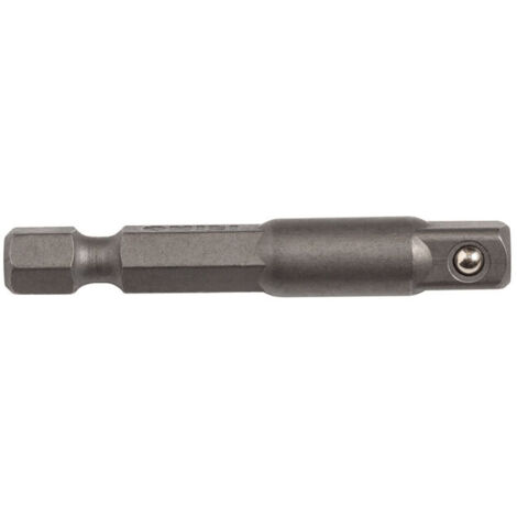 Maschinenadapter Sechskant-Stecker auf Vierkant-Stecker 1/4 Zoll 50 mm 475A-50-1 Irimo