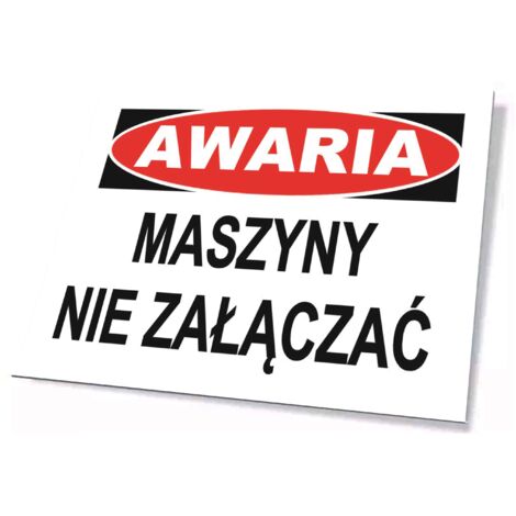 Maschinenfehler lässt sich nicht einschalten - 150x100 PVC-PLATTE
