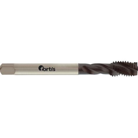 Maschinengewindebohrer DIN376 HSSE vaporisiert Typ INOX 6H Form C M12 FORTIS