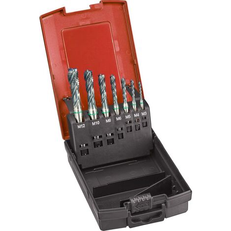 Maschinengewindebohrer- Set SUPRA HSSE-PM Typ UNI 6HX Grundloch M3-M12 FORMAT GT