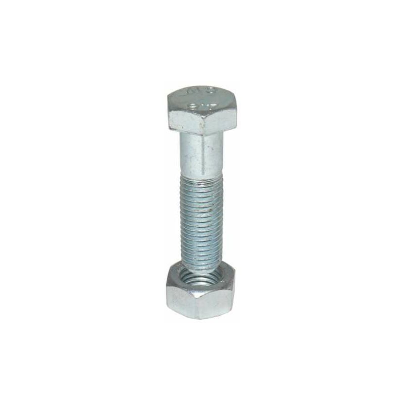 25 Stk Sechskantschraube /& Mutter DIN 601 M6 x 60 verzinkt