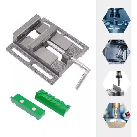 Maschinenschraubstock Schraubstock Säulenbohrmaschine Tischbohrmaschine 100mm
