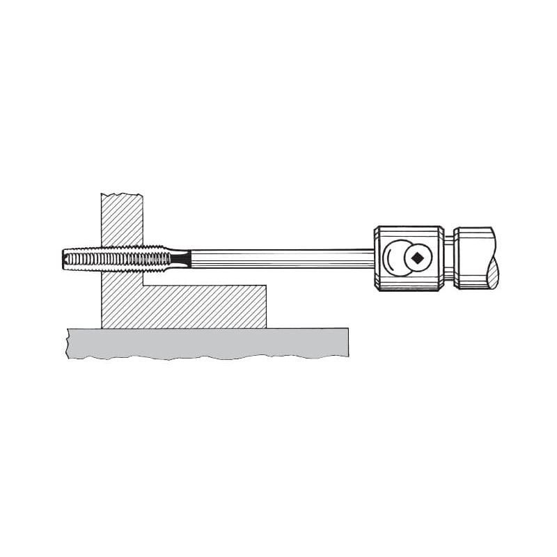 Maschio a macchina esecuzione lunga non rivestito