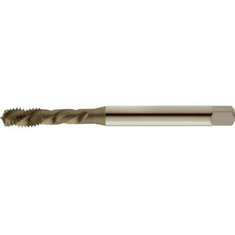 Maschio Macchina Per Fori Ciechi Lasciato Senza Rivestimento, Din 371 B, Filettatura M8, No 1,25 Mm Di Lunghezza. Totale: 90 Mm, Ø Gambo 8,0 Millimetri